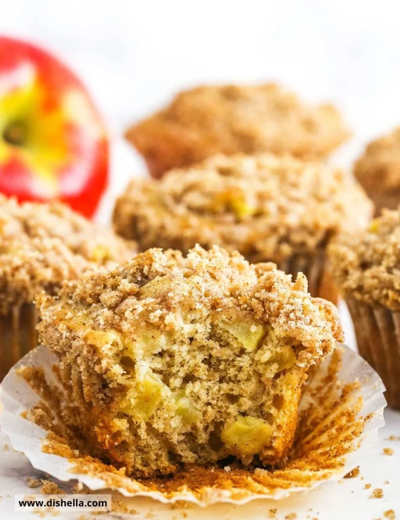Apple Cinnamon Streusel Muffins