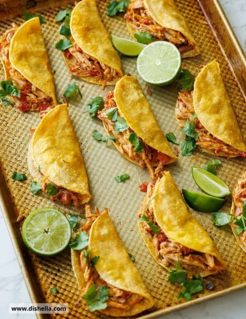 Baked Chicken Tacos