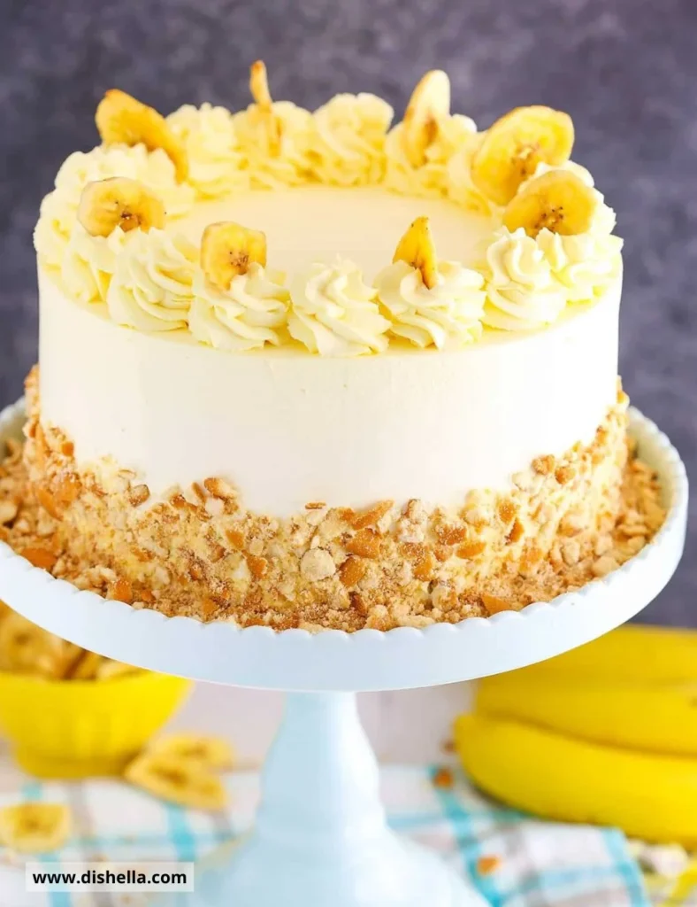 Banana Pudding Ice Cream Cake