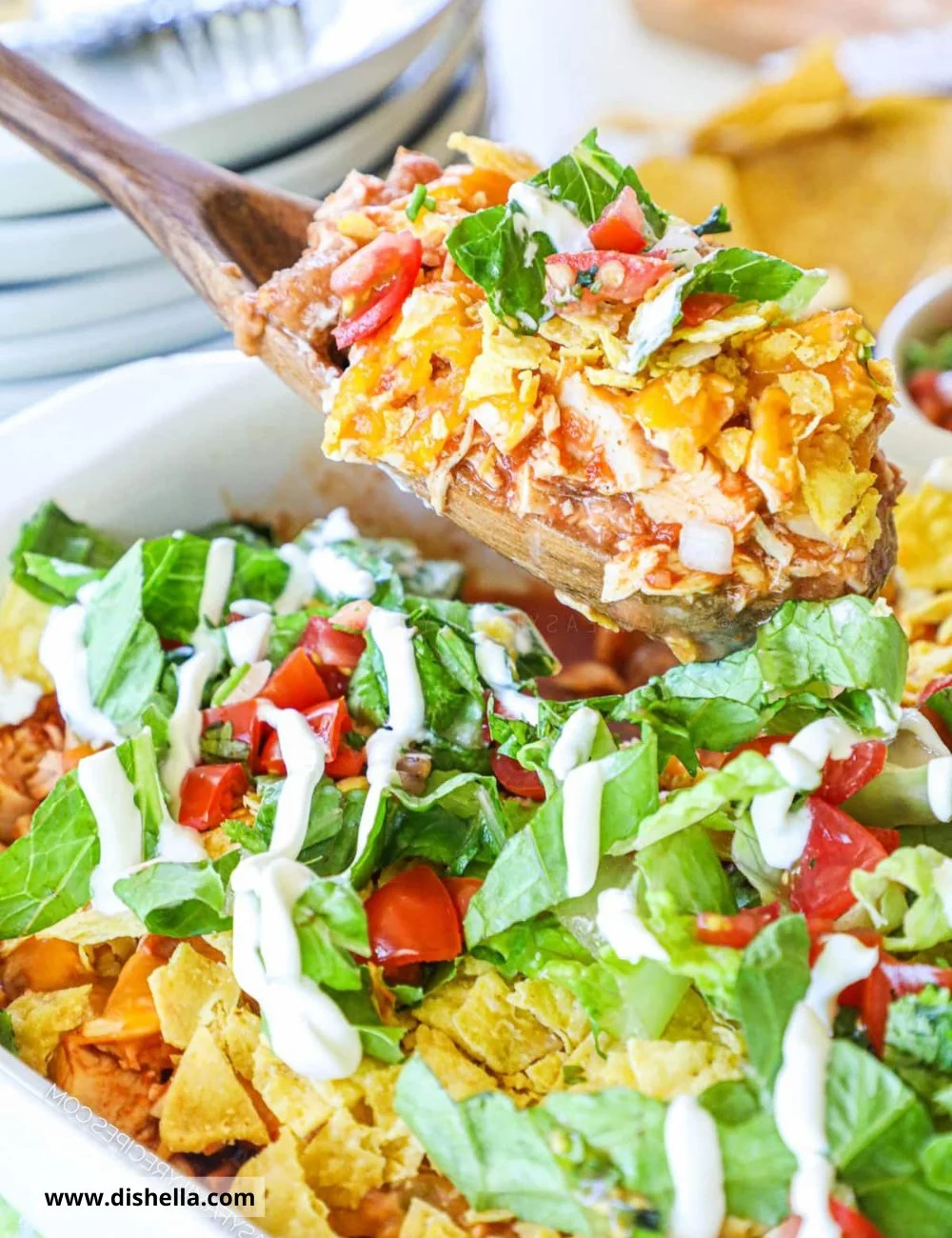 Chicken Taco Casserole
