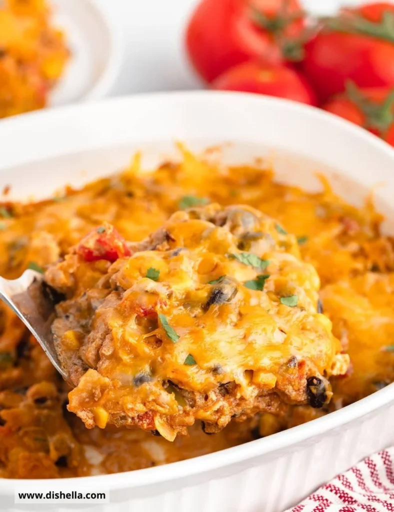 Chicken Taco Casserole