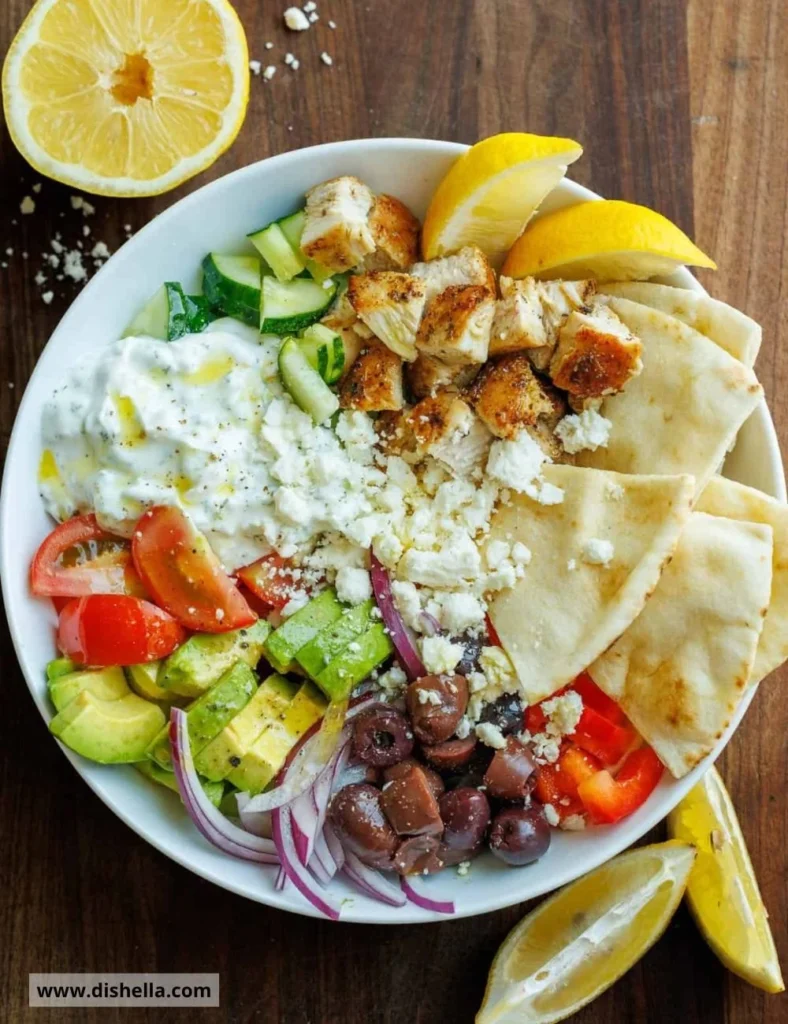 Greek Chicken Bowls