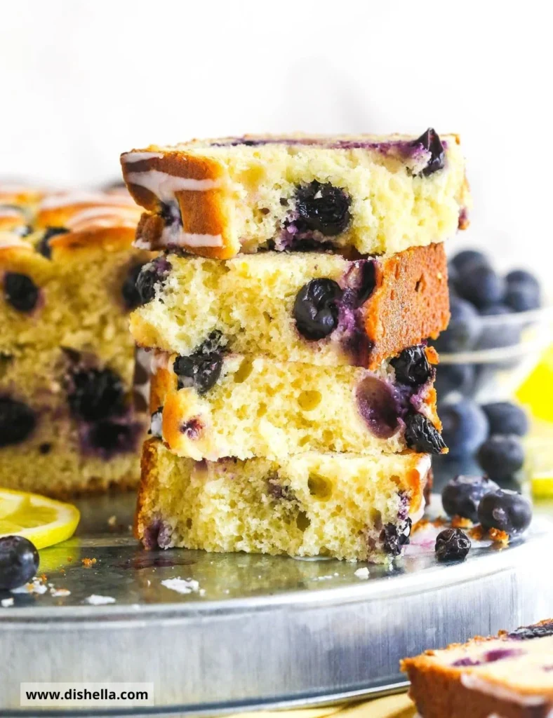 Lemon blueberry bread