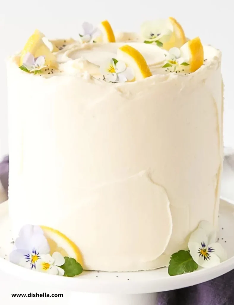 Lemon Poppy Seed Cake