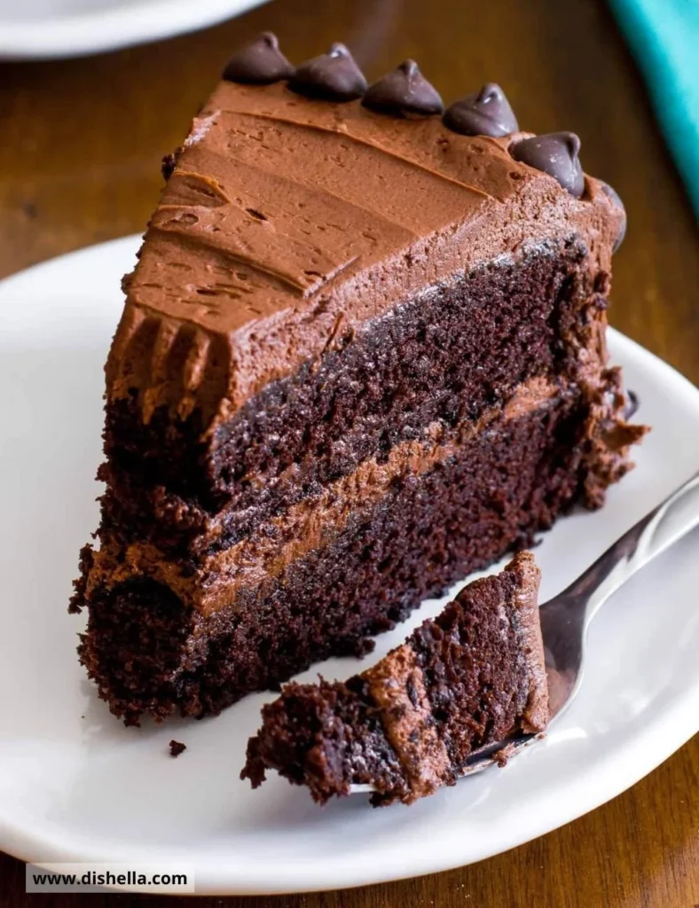 Triple Chocolate Layer Cake