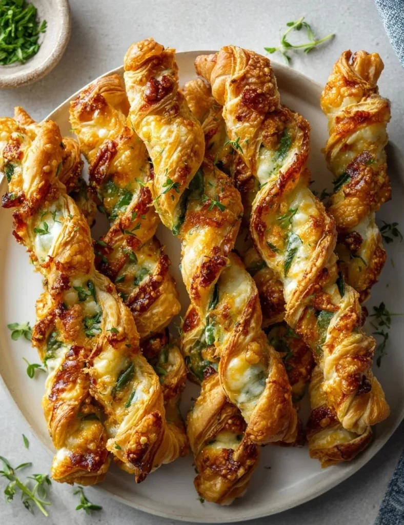 Addictive jalapeno popper twists served on a platter