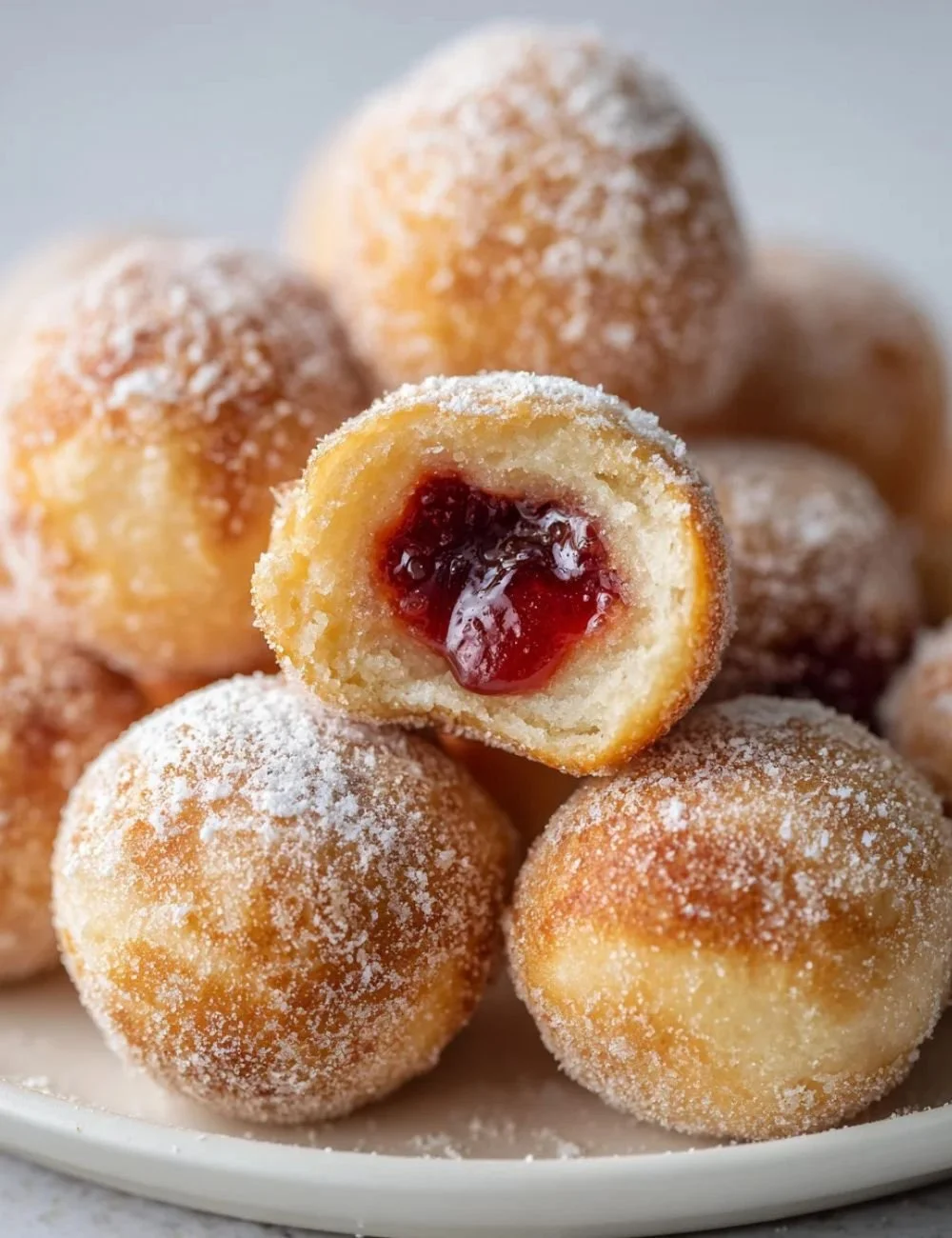 Delicious cherry pie bites with flaky crust and fresh cherry filling