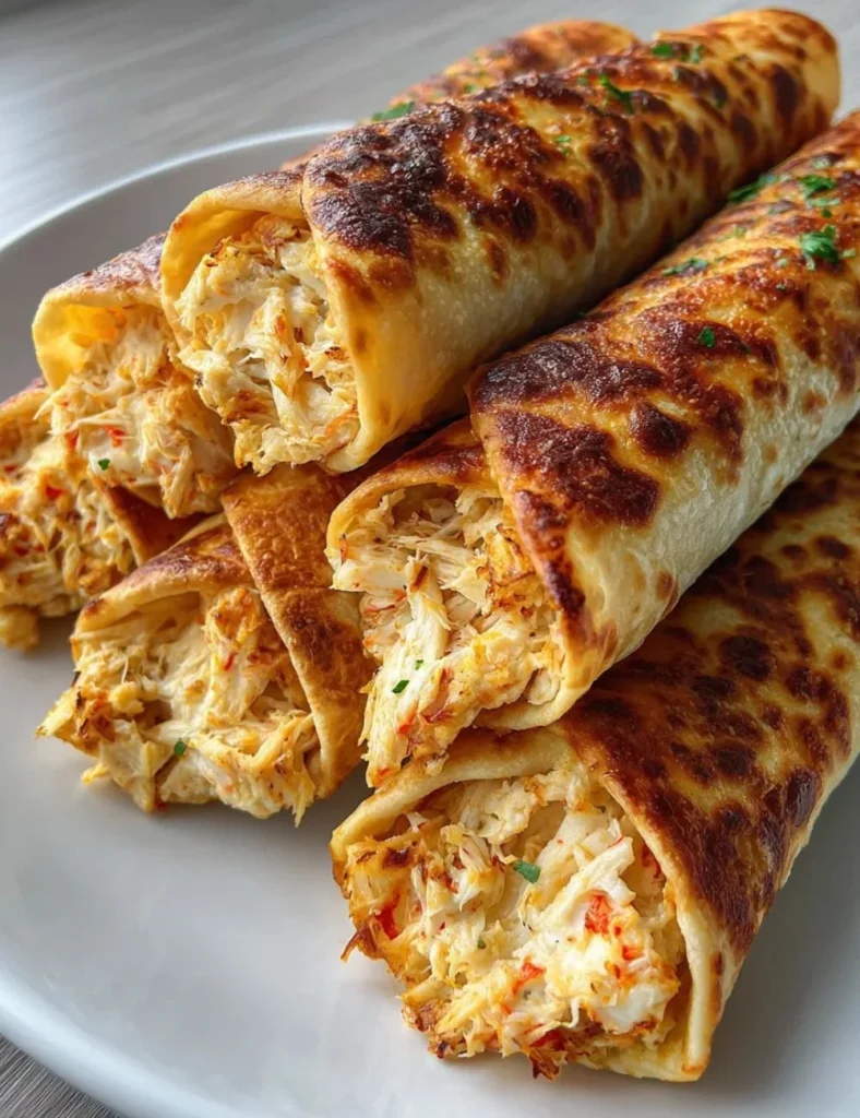 Delicious Crab Shrimp Cheese Dip served in a bowl with toppings