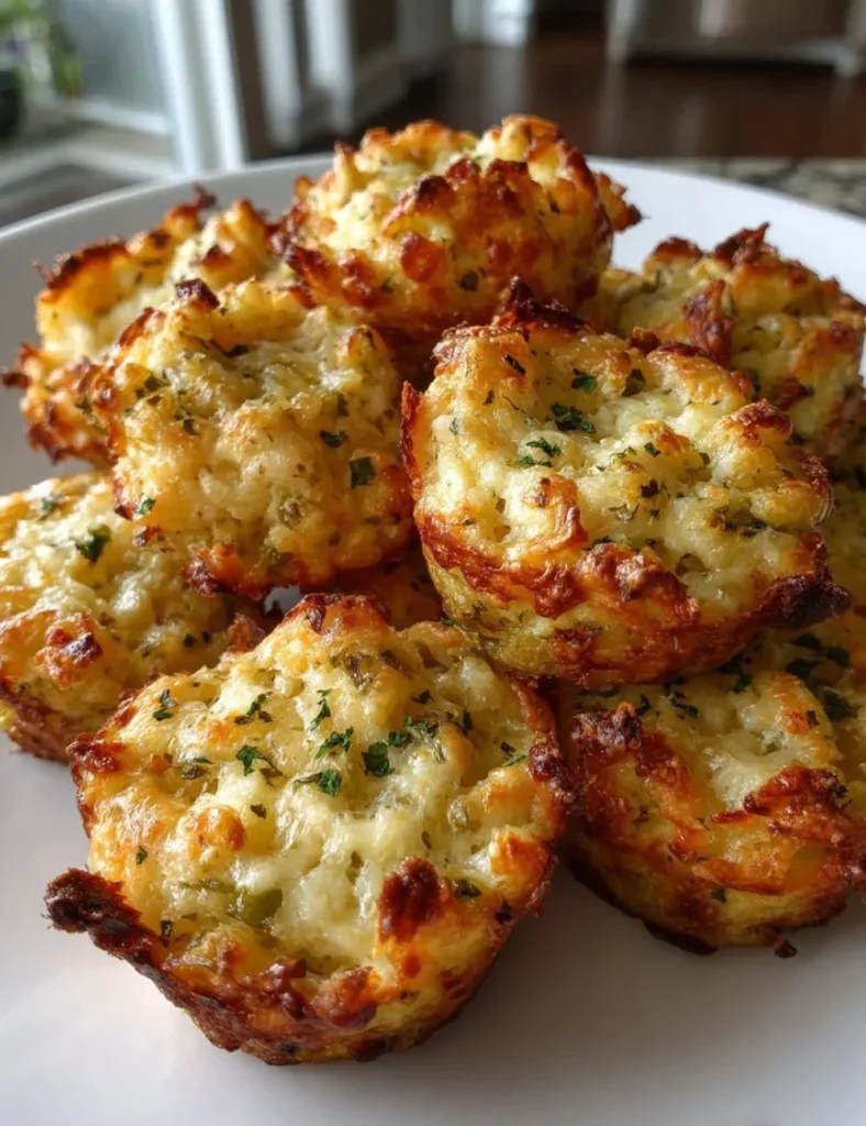 Crispy Pickle Cheese Bites served on a plate with dipping sauce