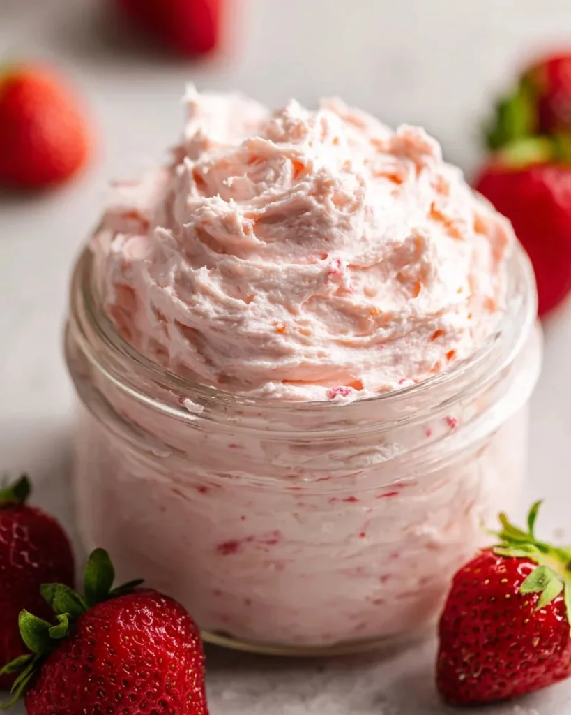 Delicious homemade strawberry butter spread on warm toast