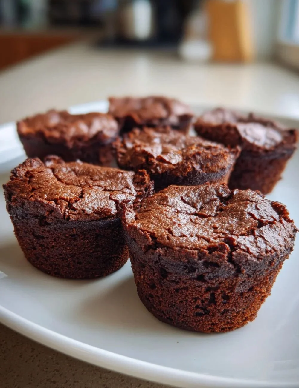 Delicious fudgy chocolate protein brownies, perfect for a healthy treat.