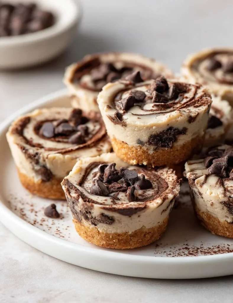 High Protein Yogurt Cookie Dough Cups ready to enjoy for a nutritious snack
