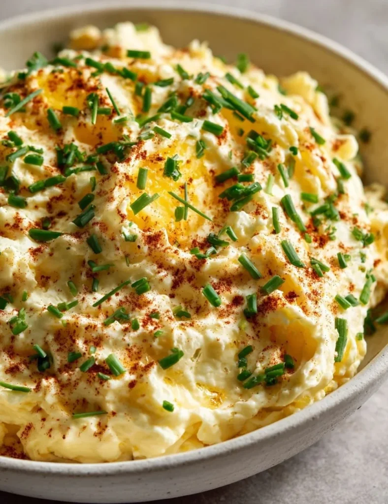 Humpty Dumpty Dip served in a colorful bowl with vegetables and crackers