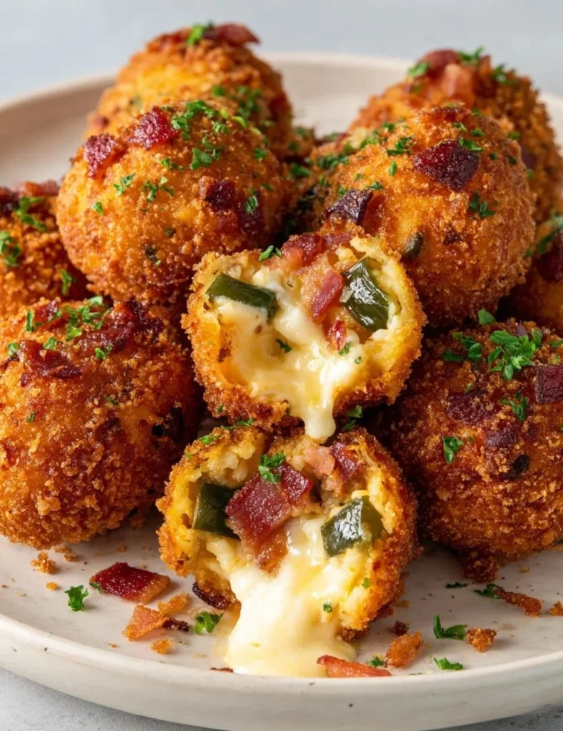 Plate of tasty Keto Jalapeño Popper Bites ready to be enjoyed.