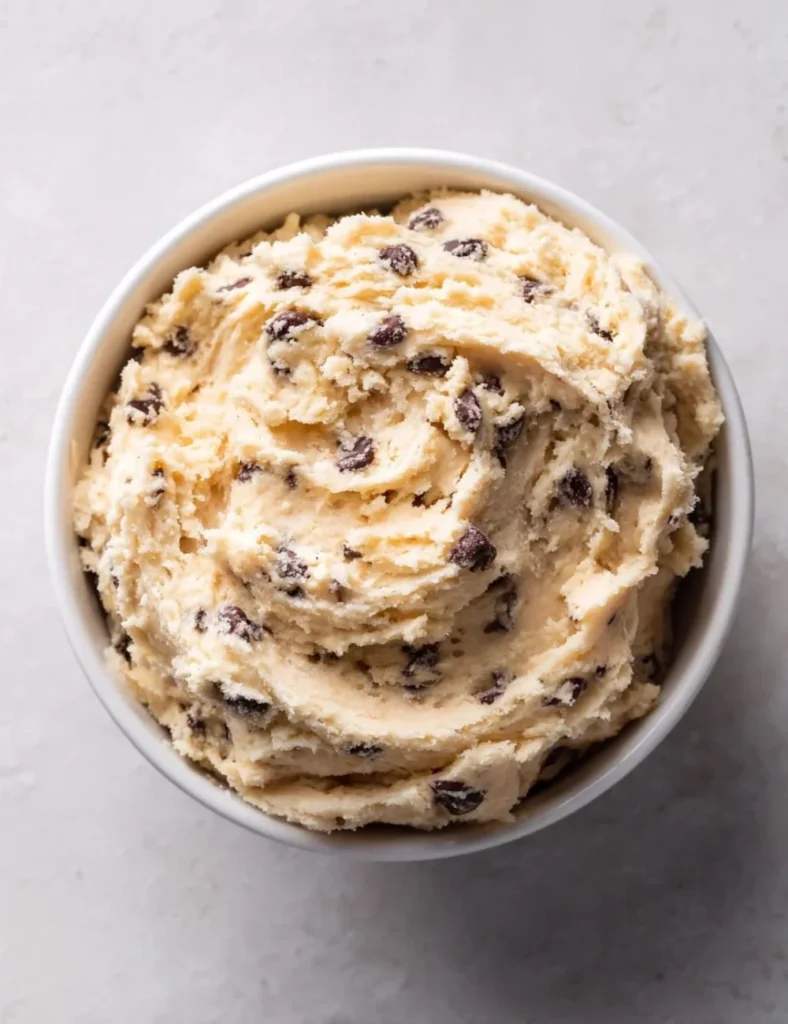 Delicious Cottage Cheese Cookie Dough ready to be enjoyed