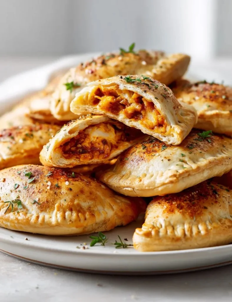 High Protein Pizza Hot Pockets filled with nutritious ingredients