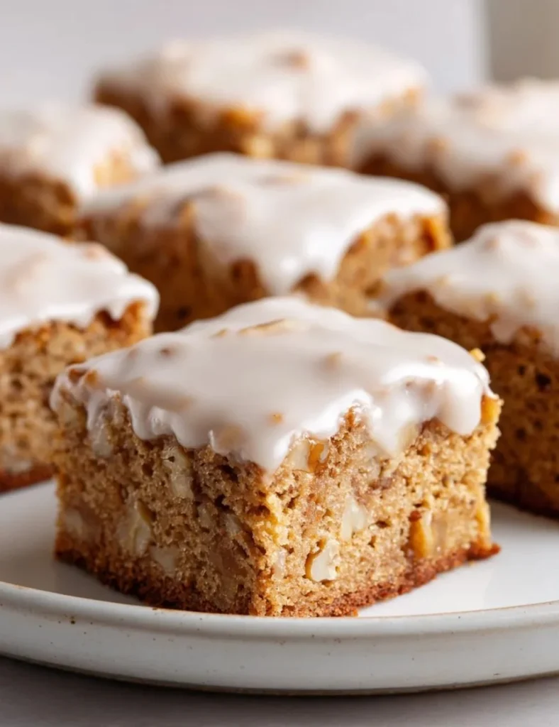 Delicious banana bread brownies topped with nuts and chocolate chips