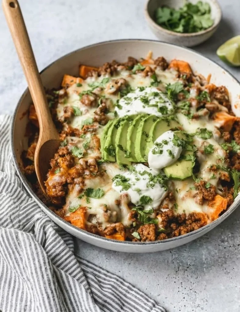 High Protein Chicken Bake recipe with tender chicken and nutritious ingredients