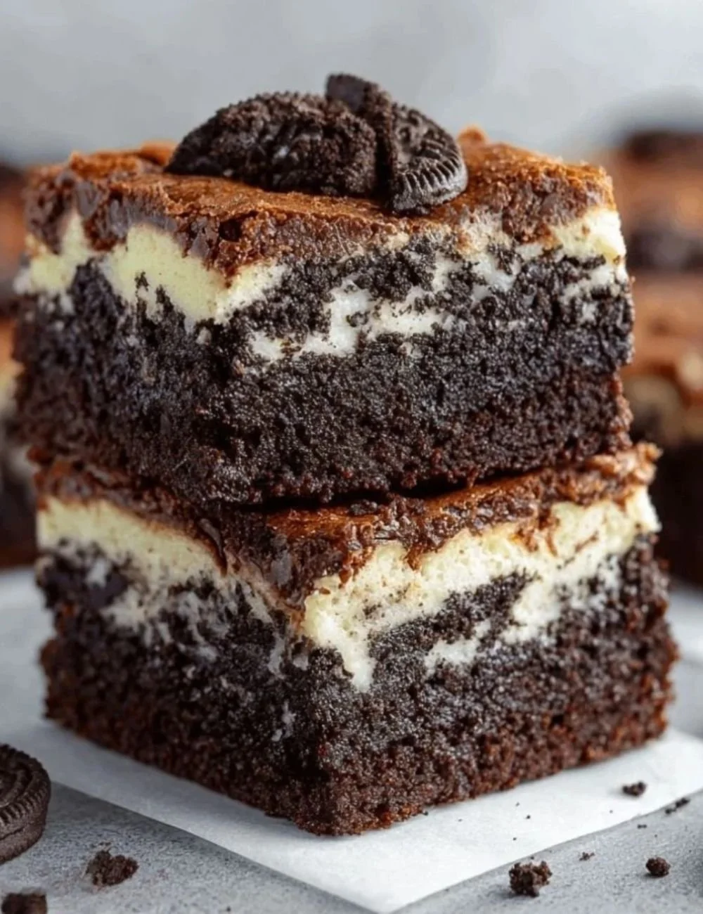 Cookies and Cream Brownies