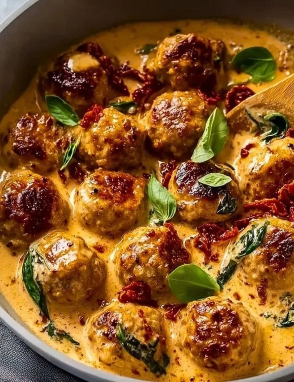 Creamy Marry Me Chicken Meatballs