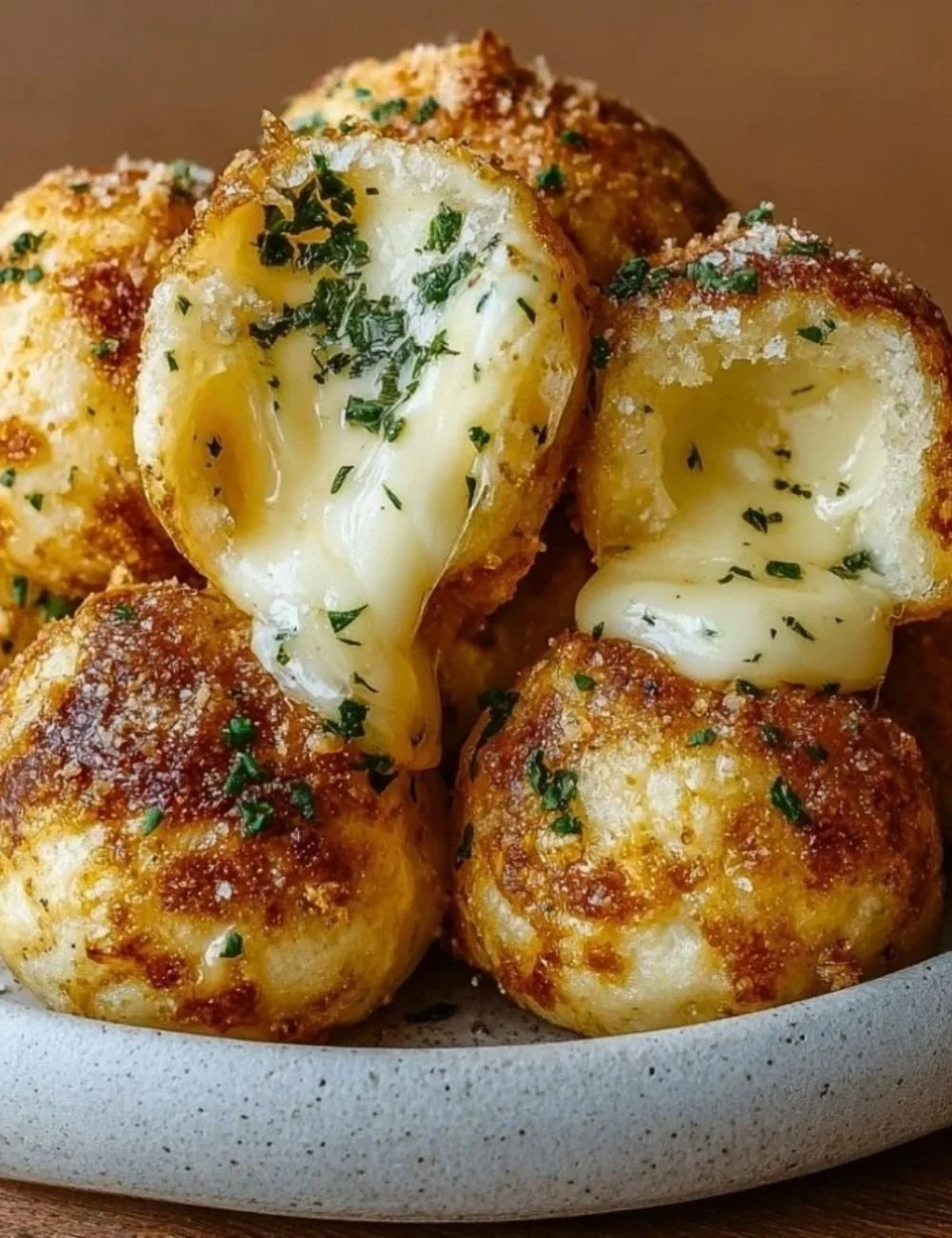 Garlic Butter Cheese Bombs