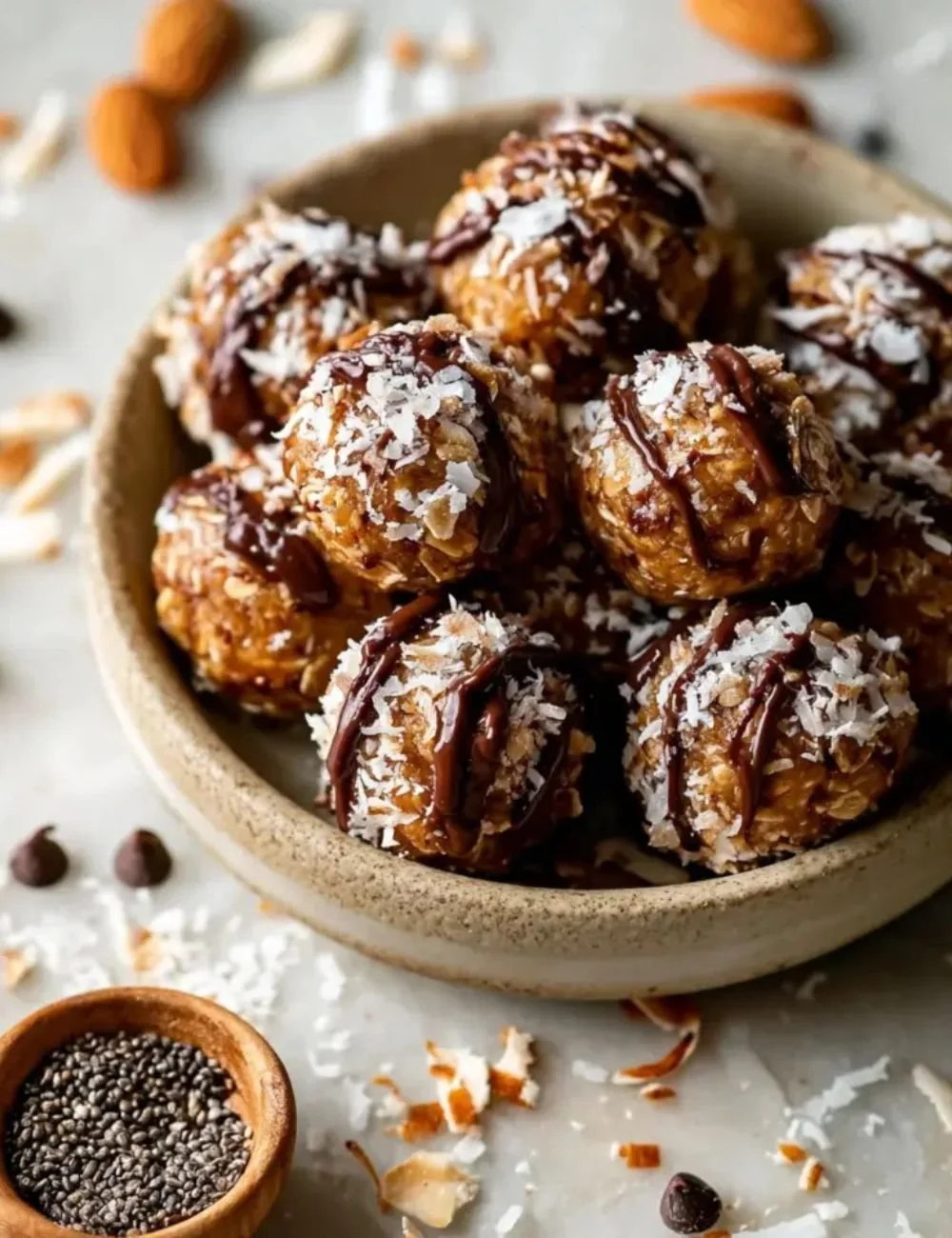 Samoa Cookie Protein Balls