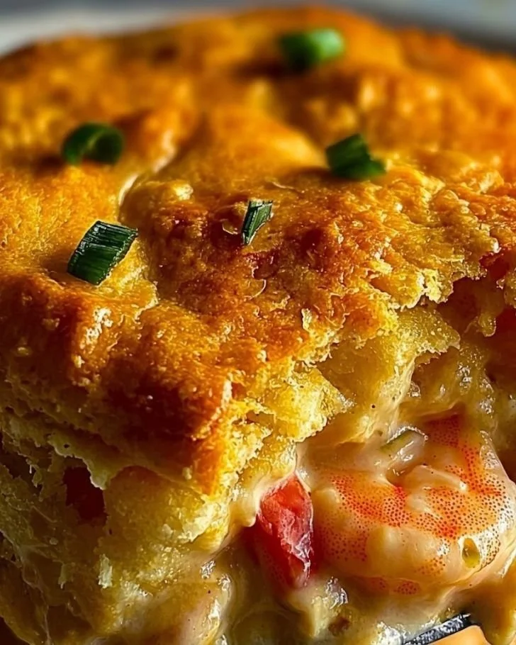 Cajun Shrimp Pie
