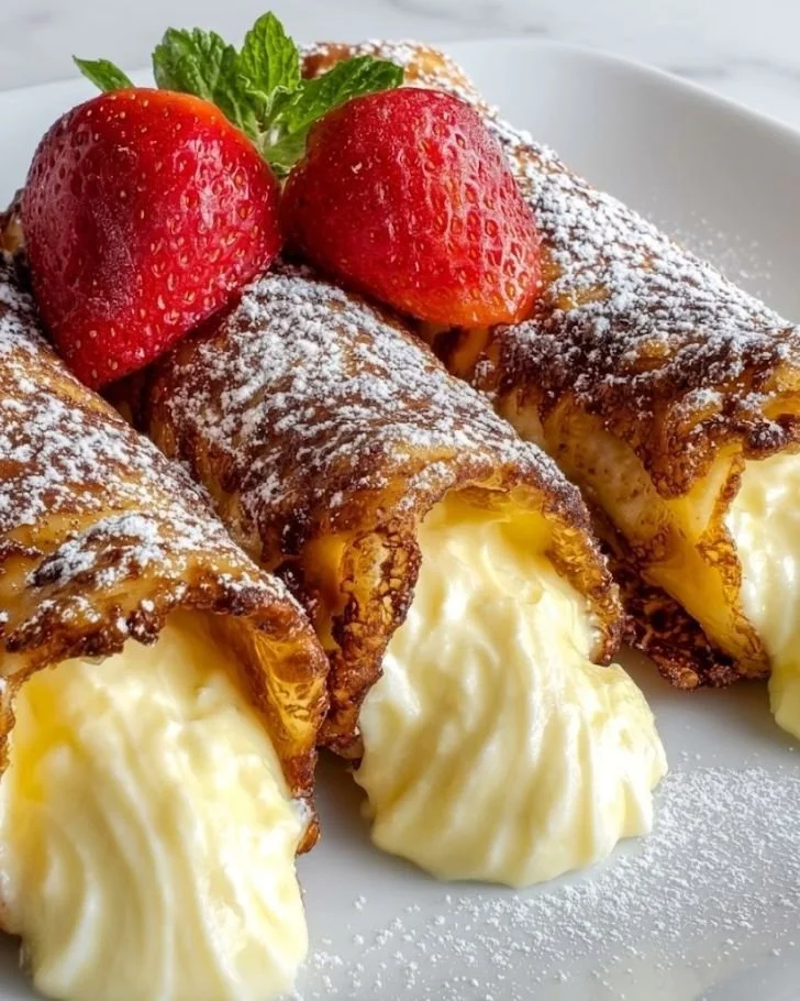 Cheesecake Egg Rolls Dessert