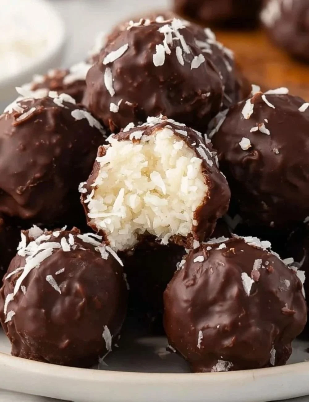 Coconut Chocolate Balls