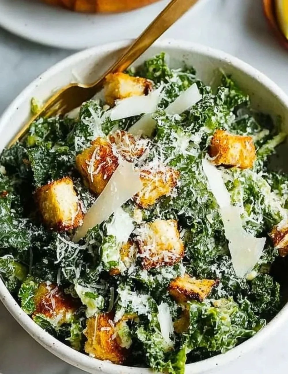 Easy 15-Minute Kale Caesar Salad