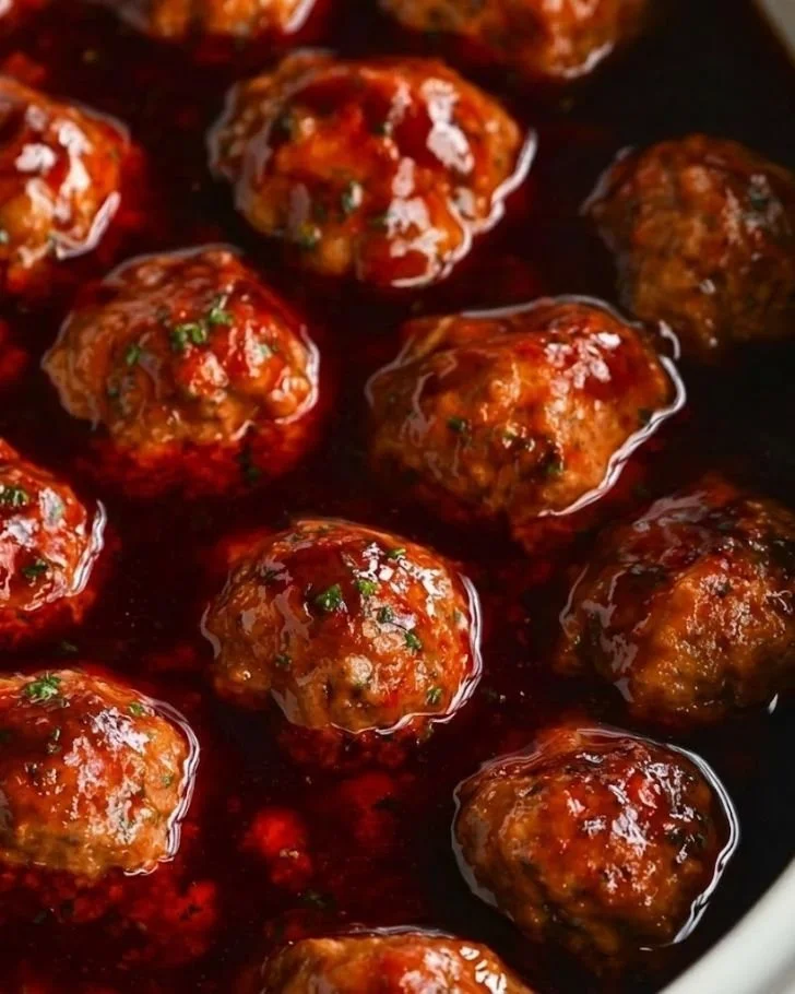 Easy Crockpot Meatballs