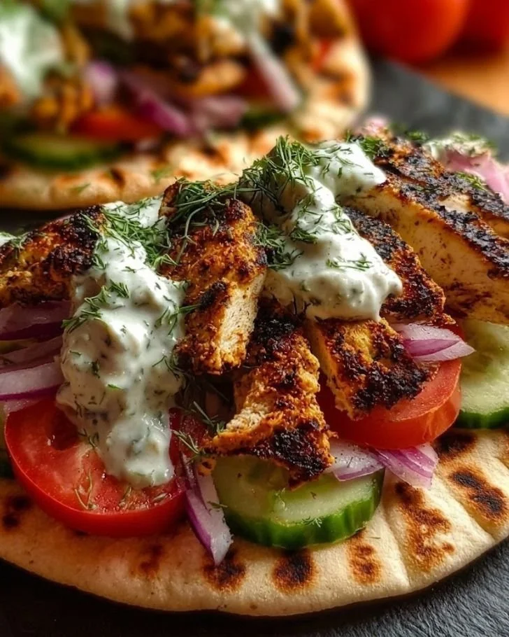Flavor-Packed Chicken Pitas