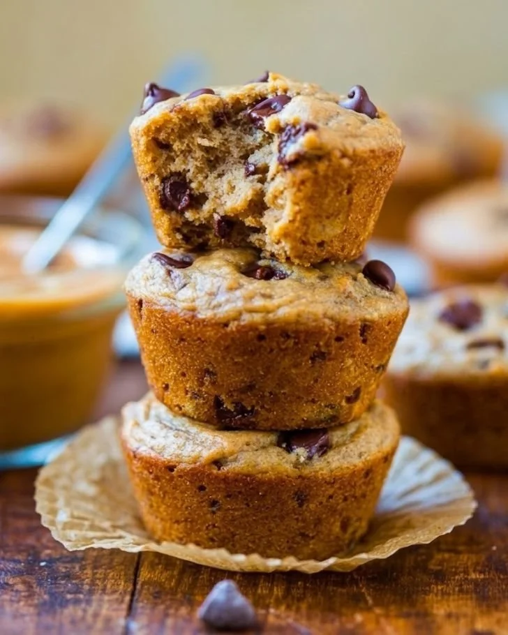 Flourless Peanut Butter Muffins