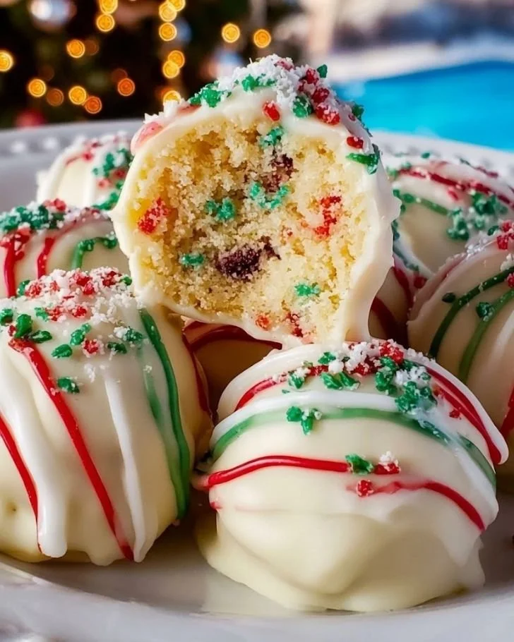 Little Debbie Christmas Tree Cake Balls