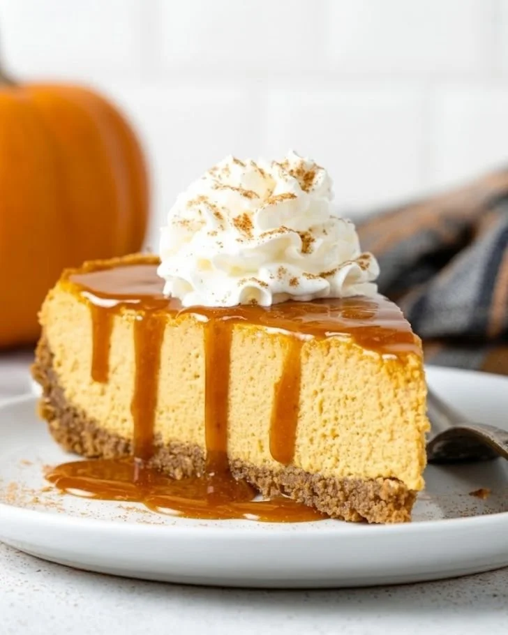 No Bake Pumpkin Cheesecake