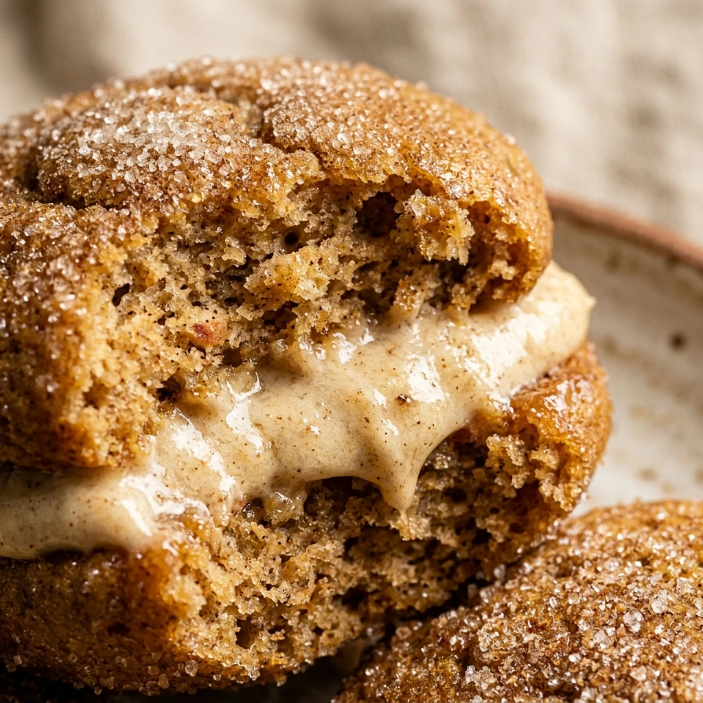 Apple Cider Whoopie Pies with Maple Filling