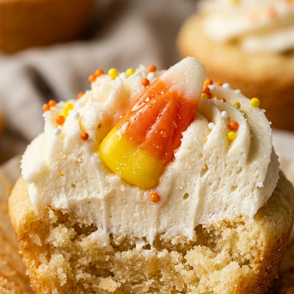 Candy Corn Sugar Cookie Cups Recipe