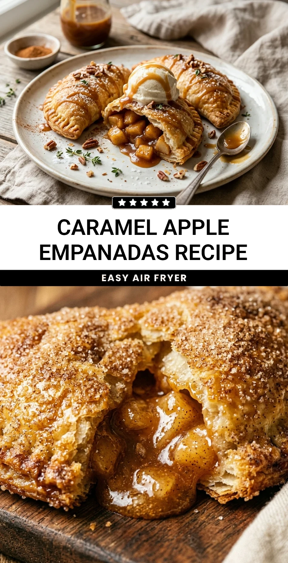 Caramel Apple Empanadas Recipe