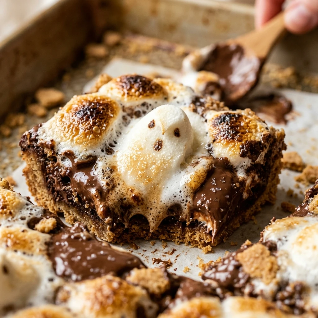 Ghost Peep S'mores Bars Recipe