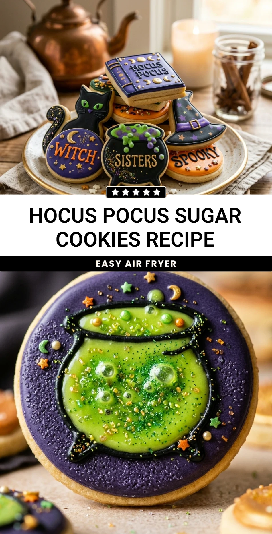 Hocus Pocus Sugar Cookies Recipe
