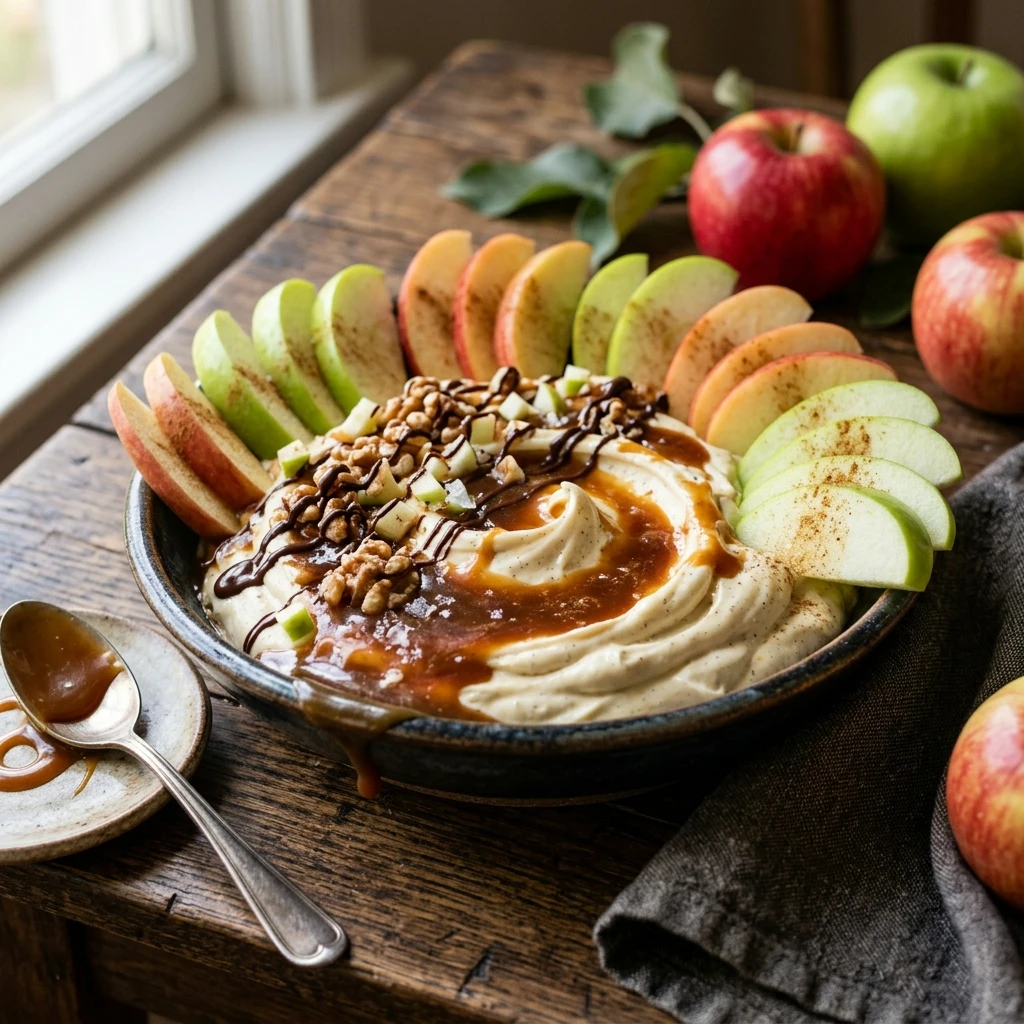 Poison Caramel Apple Cheesecake Dip Recipe