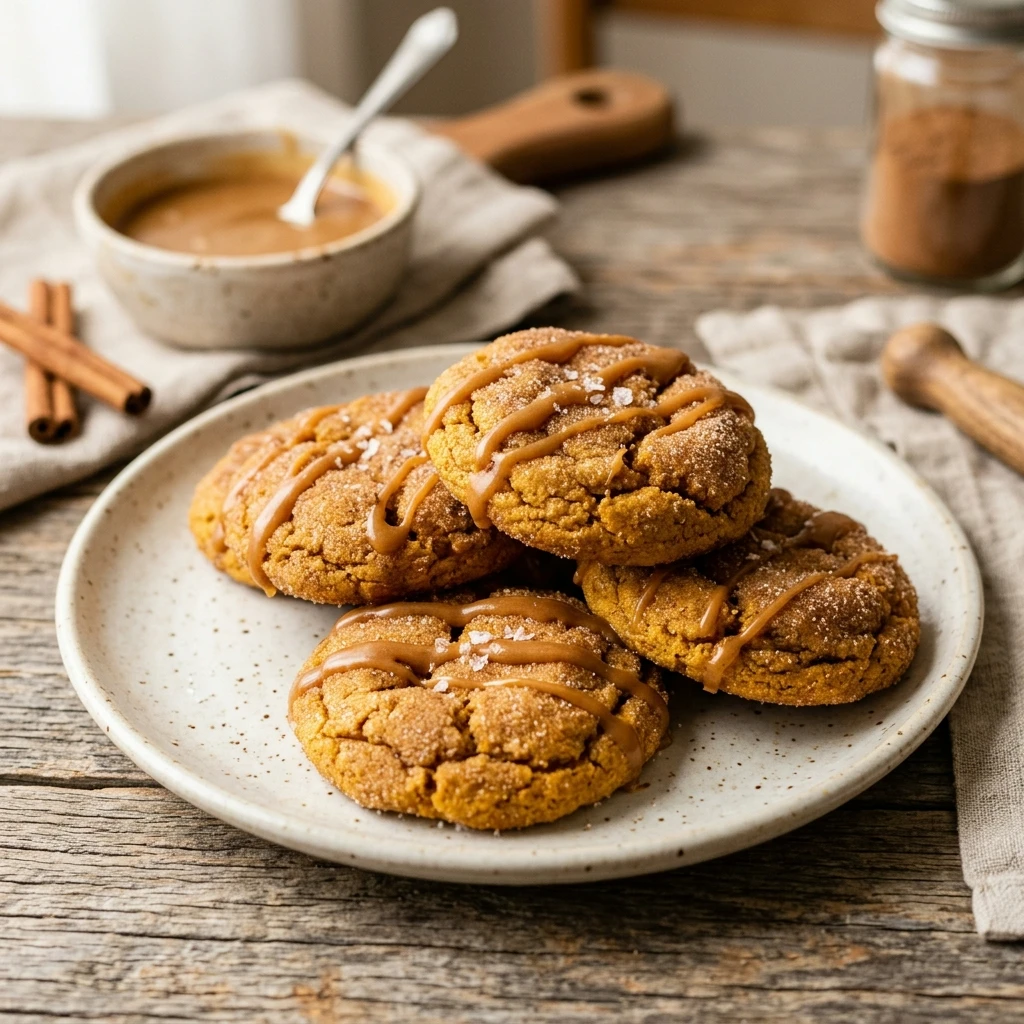Pumpkin Churro Cookies Recipe