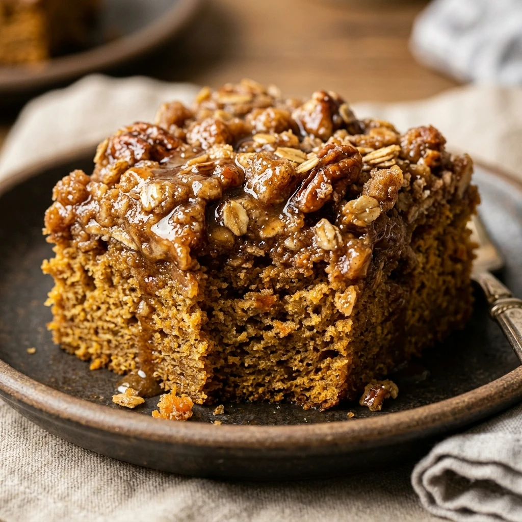 Pumpkin Streusel Coffee Cake Recipe
