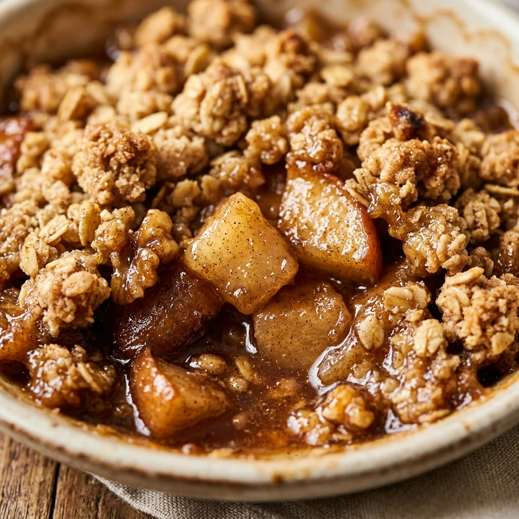 Spiced Pear And Apple Crisp Recipe