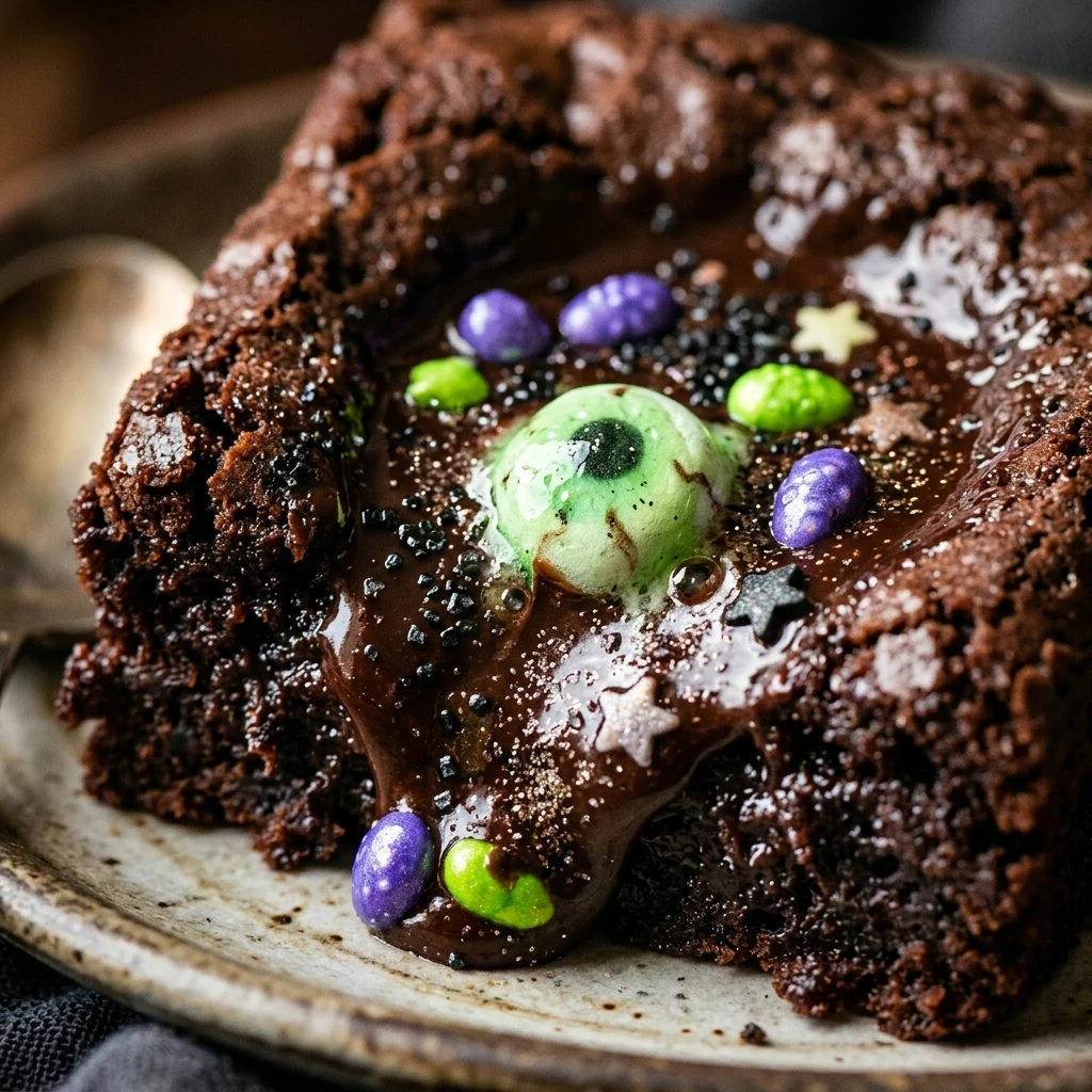 Witches Cauldron Brownies Recipe